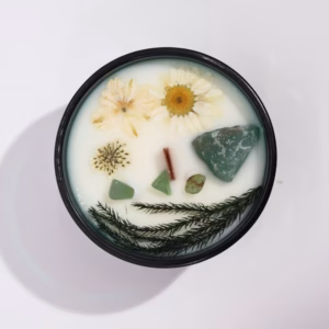 Hop Hare Kristallen Magische Bloemenkaars - De Magiër