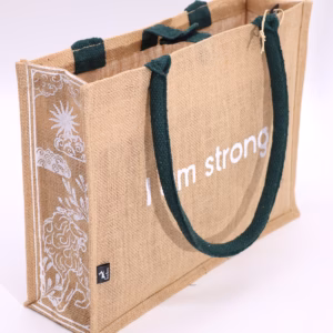 Sac en Jute Hop Hare - I Am Strong - Grand