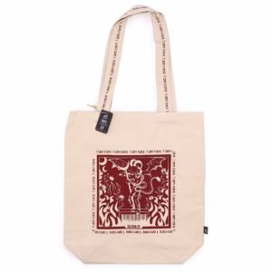 Hop Hare Totebag / Bæreveske - I Am Rare - 10 Oz Bomullslerret