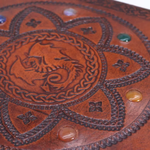 Tomb Boek - Chakra Stenen Draak Mandala - Groot