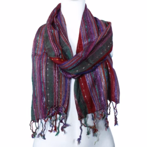 Indische Boho - Schals - Zufällige Grüntöne - 50x180cm