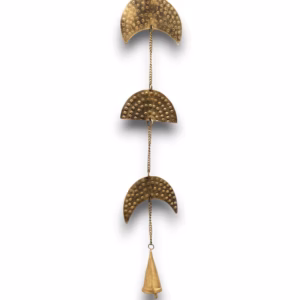 Carillons Indiens - Goutte Phases de Lune en Laiton avec Cloche - 25cm