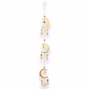 Carillons Indiens - Goutte de Lune - 10 Cloches - 6,5x63cm