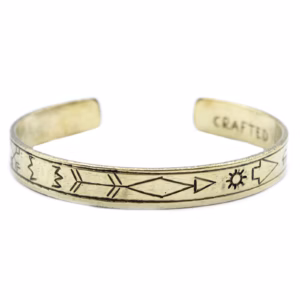 Inspirasjons Armbånd - Messing Snrise, Galaxy, Stars, Earth