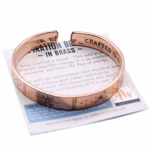 Inspirasjons Armbånd - Kobber Snrise, Galaxy, Stars, Earth
