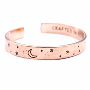 Inspirasjons Armbånd - Kobber Snrise, Galaxy, Stars, Earth
