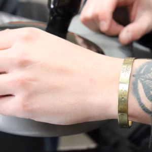 Inspirasjons Armbånd - Kobber Snrise, Galaxy, Stars, Earth