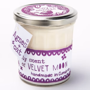Bougie en Pot de Confiture à la Cire de Soja 220gr - Velvet Moon
