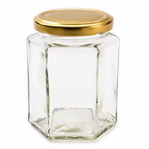 Syltetøjsglas - Seks Sider og Låg