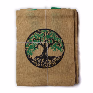 Jute Bolsa Tote - Mystic Designs - Mandala Rosa