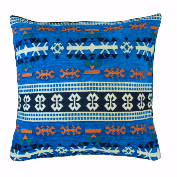 Kilim - Kissenbezug - Himmelblau