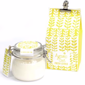 Kilner Lys i Krukke - Citrus