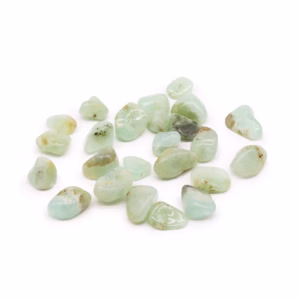 Pakke med 24 L Tromlede Steiner - Prehnite