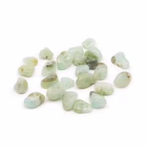 Pakke med 24 L Tromlede Steiner - Prehnite