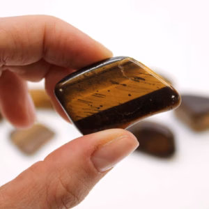 Tumble Stones - Tiger Eye - Gold - Large - 24pcs