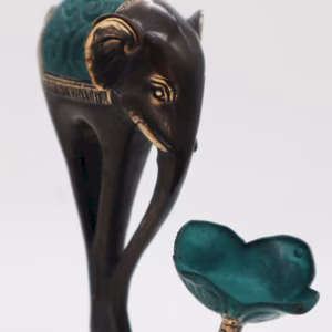 Ljus- och Rökelsehållare - Elefant - Stor