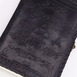 Livre des Ombres - Noir - 200 Pages à Tranche Décentrée - Grand