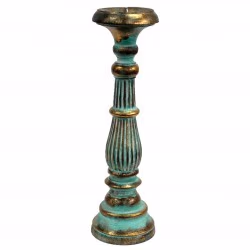 Lysestage - Turquois Gold - Stor