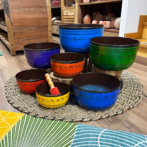 Set Grande de 7 Cuencos Tibetanos - Chakras (19.5 - )