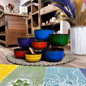 Set Grande de 7 Cuencos Tibetanos - Chakras (19.5 - )