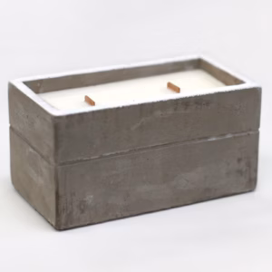 Concrete Soy Candle - Spiced South Sea Lime - Large