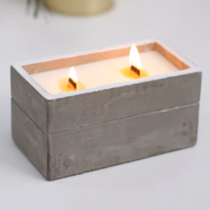 Concrete Soy Candle - Spiced South Sea Lime - Large