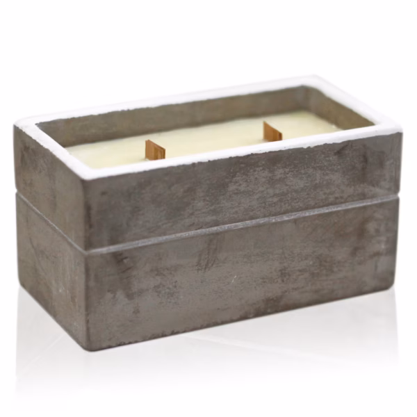 Concrete Soy Candle - Spiced South Sea Lime - Large