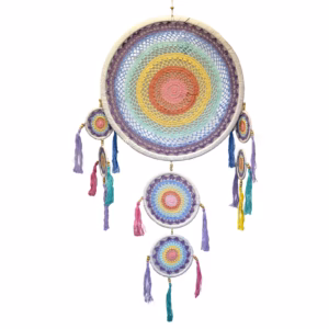 Attrape - Rêves - Arc - En - Ciel Pastel - Grand