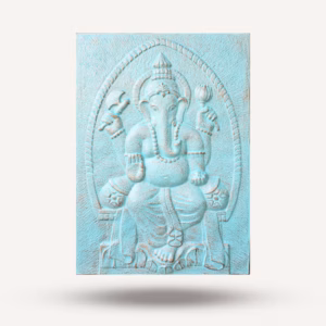 Gran Relieve de Ganapati Turquesa