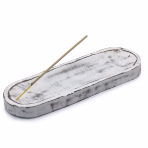 Røgelsesbakke - Classic Whitewash - Stor