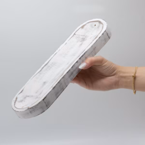 Røgelsesbakke - Classic Whitewash - Stor