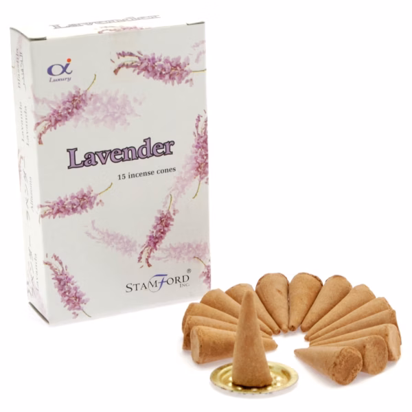 Stamford Premium Wierook Kegels - Lavendel