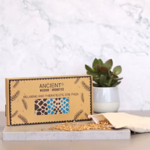 Augenkissen in Geschenkbox - Blaue Viper