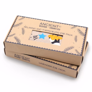Augenkissen in Geschenkbox - Blaue Viper