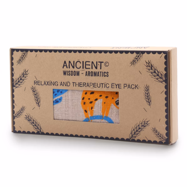 Øyepute I Lavendel, Naturlig Bomull og Juco I Gaveeske - Lazy Sloth