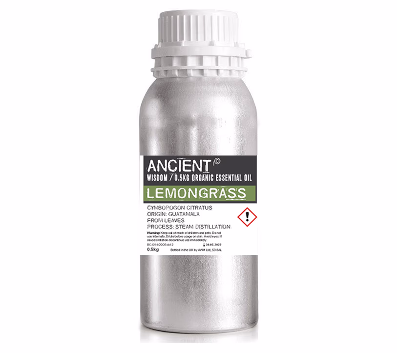 Aceite Esencial Orgánico de Hierba Limón 500ml 1 Aceite Esencial Orgánico De Hierba Limón 500Ml