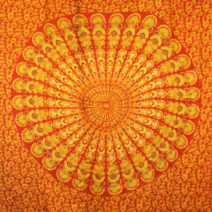 Mandala Sarongs - Limoen met Oranje