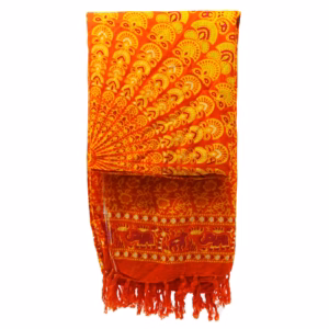 Mandala Sarongs - Limoen met Oranje