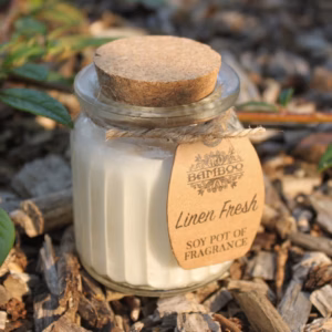 Linen Fresh Soy Pot of Fragrance Candles