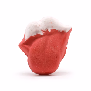 Hallon & Granatäpple - Badbomb 60g Läppar - Lips Bathbomb 60g