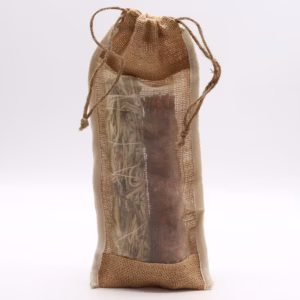 Vasket Jutepose - 35x15cm