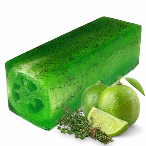 Loofah Zeep - Limoen & Tijm Scrub