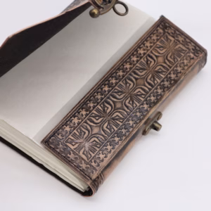 Carnet Ésotérique - Lotus Mandala - Gris Antique - 200p - 17x12x3cm
