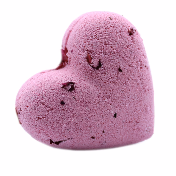 Cœur de Bain Effervescent 70g - Ylang & Rose