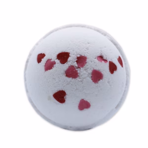 Badebombe "Love Hearts" - Wilde Blumen