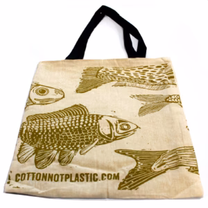 Gd Sacs Coton Naturel Réversibles - 2 Mod.