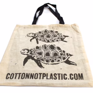 Gd Sacs Coton Naturel Réversibles - 2 Mod.