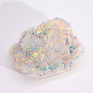 Naturlig Kvarts - Aura Angel Quartz (ca. 300 - 450gm 8 - 15cm) - Stor