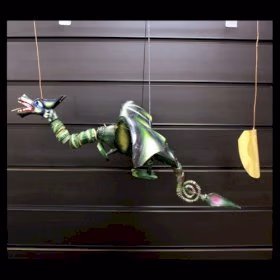 Green Coconut Dragon Mobile - Large
