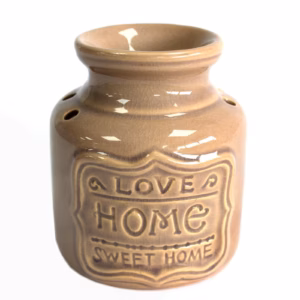 Oliebrander - Grijs - Love Home Sweet Home - Groot